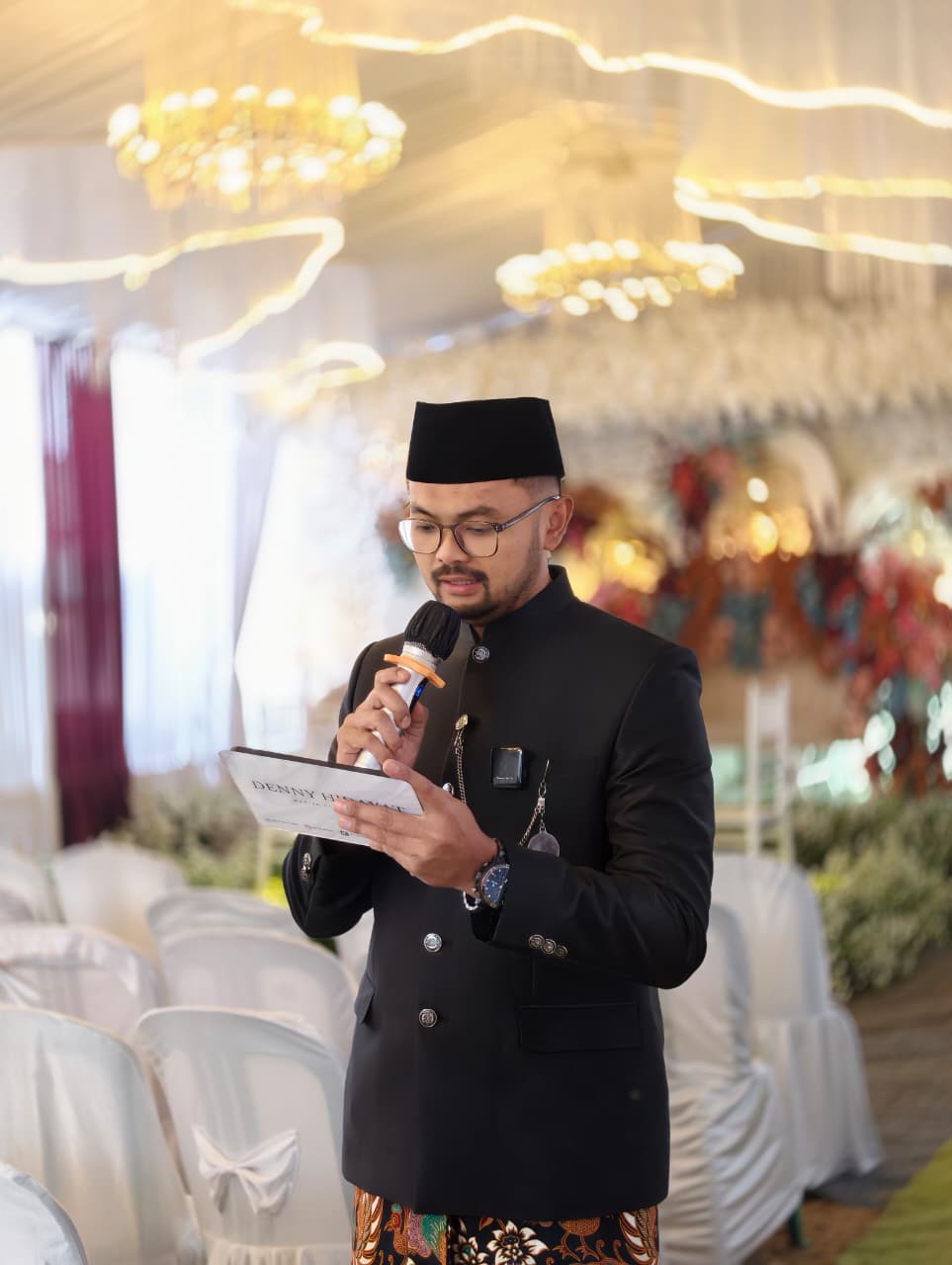 Kang Denz professional Wedding MC
